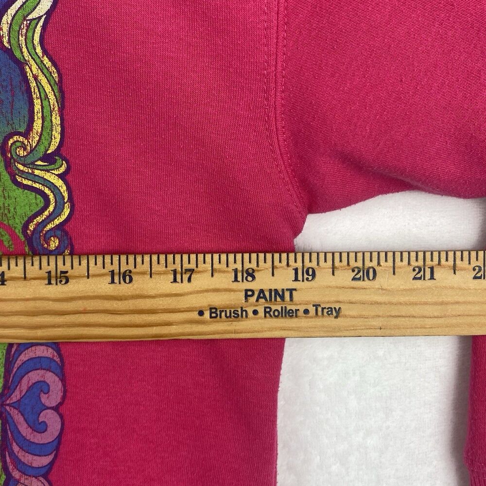 Pink Floyd Graphic Sweater Womens Large Juniors Pink Sweatshirt Pullover Casual - Picture 4 of 6